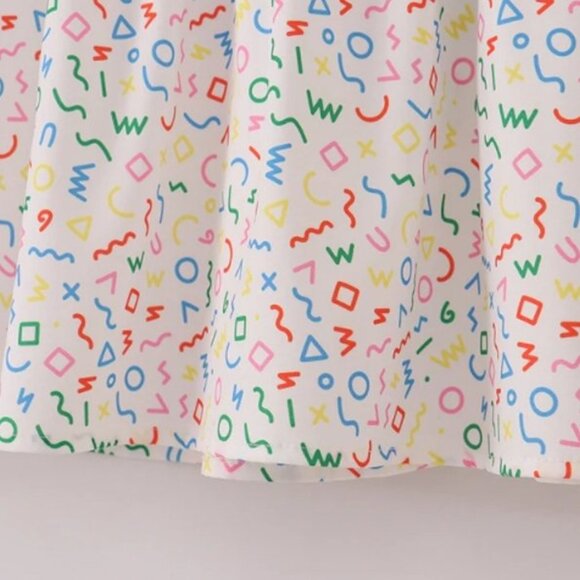 Boutique Back to School ABC Alphabet Embroidered Smocked Dress - Picture 4 of 7